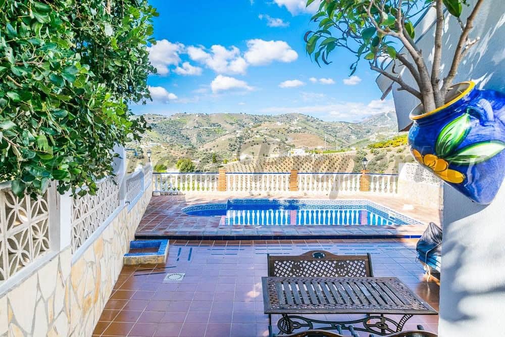 3 sovrum Finca/Hus på landet för semesterbostäder i Frigiliana med pool garage - 700 € (Ref: 10075849)