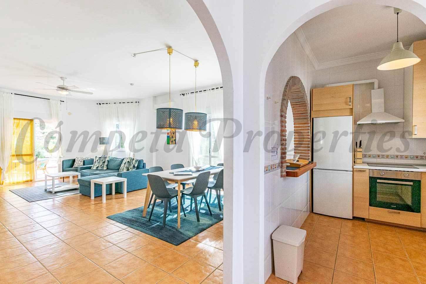 2 quarto Quinta/Casa Rural para arrendamento para férias em Competa com piscina - 1 200 € (Ref: 10075927)