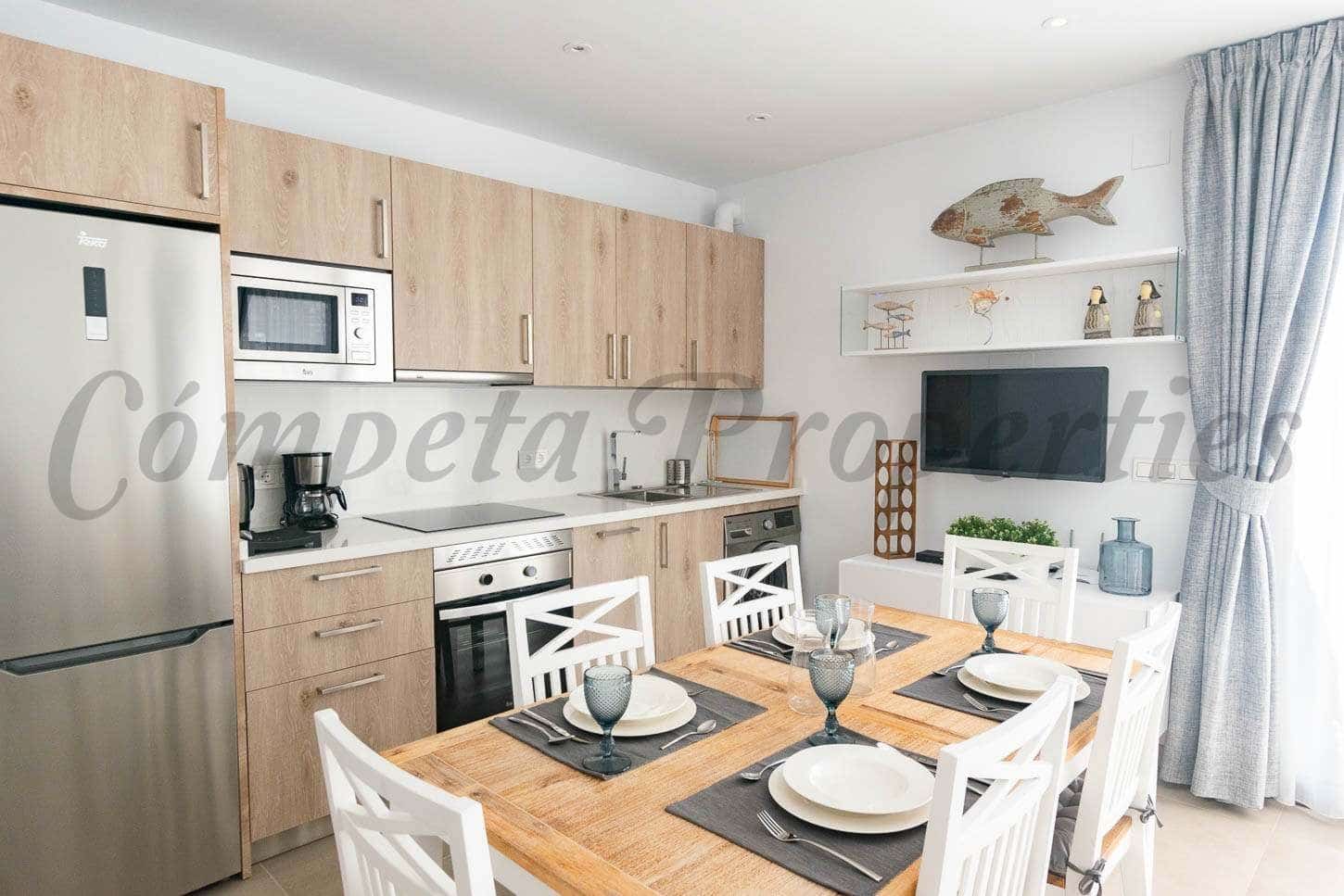 1 quarto Apartamento para arrendar em Competa com piscina garagem - 900 € (Ref: 10075936)