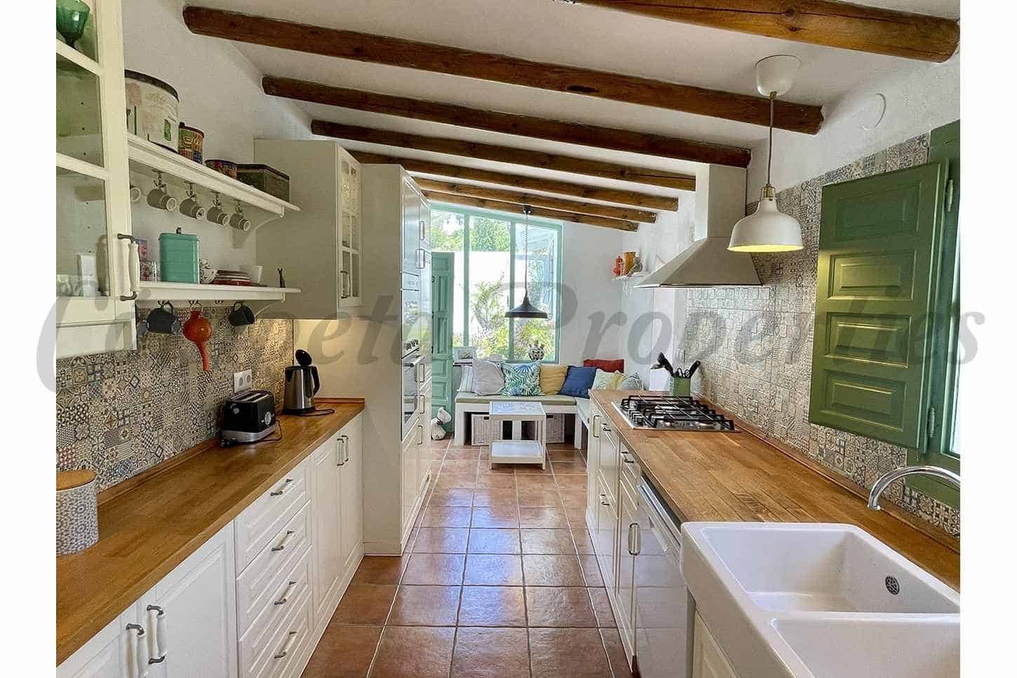 2 sypialnia Finka/Dom wiejski na sprzedaż w Competa z basenem - 415 000 € (Ref: 10075952)