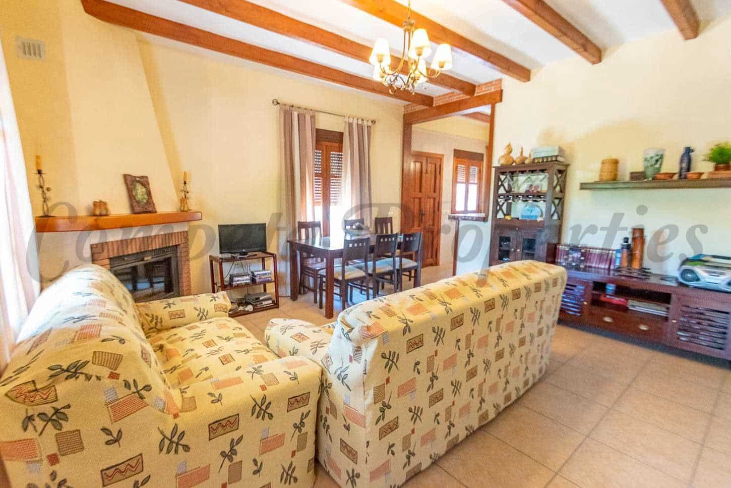 Finca/Maison de Campagne de 3 chambres de location de vacances à Torrox avec piscine garage - 1 600 € (Ref: 10076034)