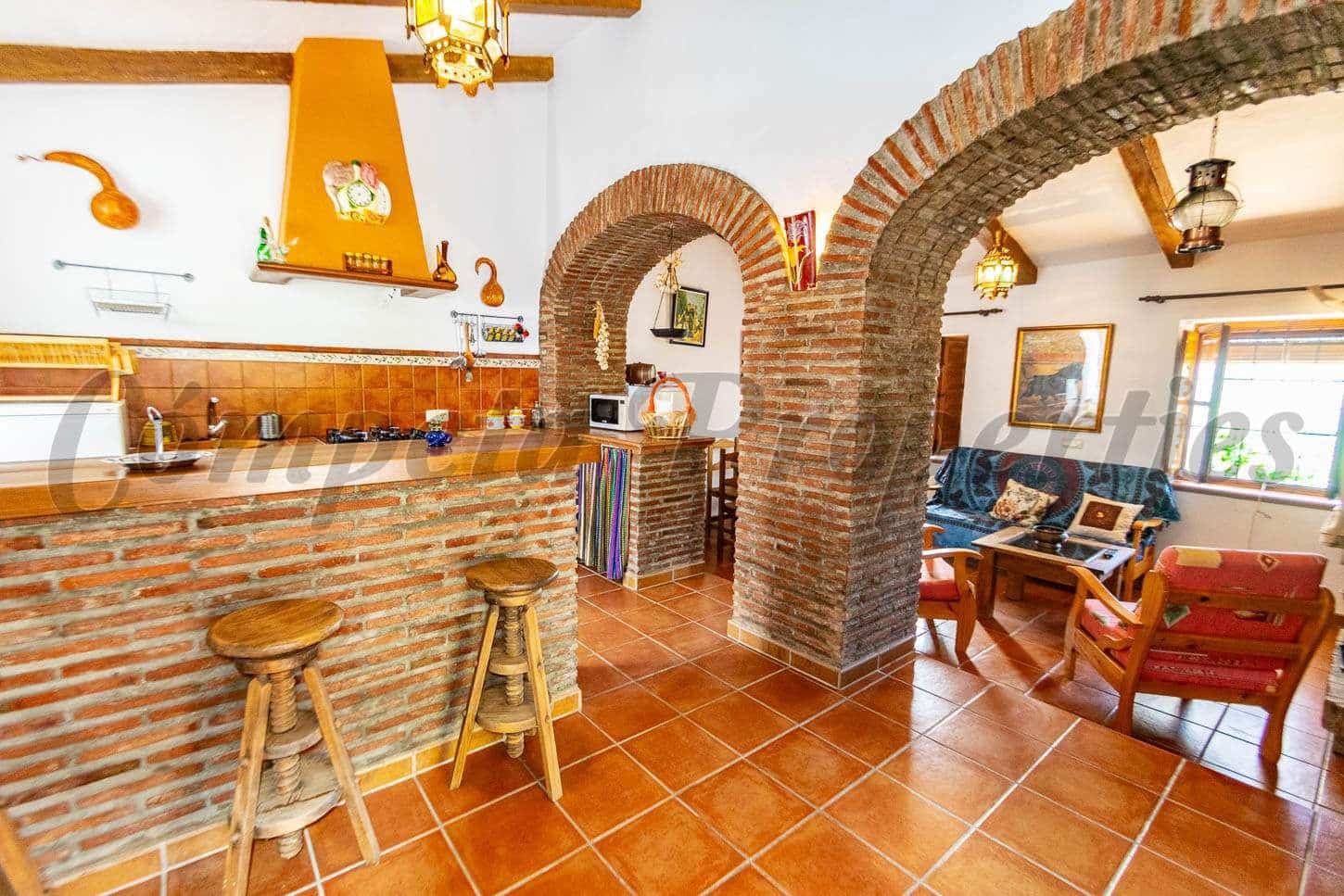 3 sovrum Finca/Hus på landet för semesterbostäder i Frigiliana med pool garage - 950 € (Ref: 10076046)