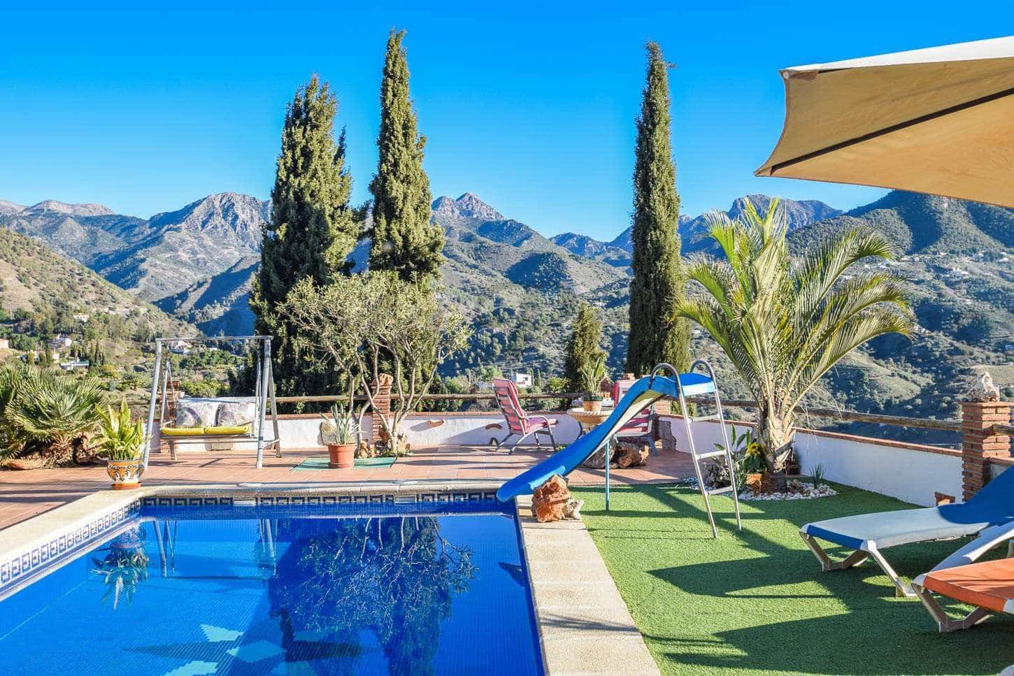 2 sovrum Finca/Hus på landet för semesterbostäder i Torrox med pool garage - 780 € (Ref: 10076054)