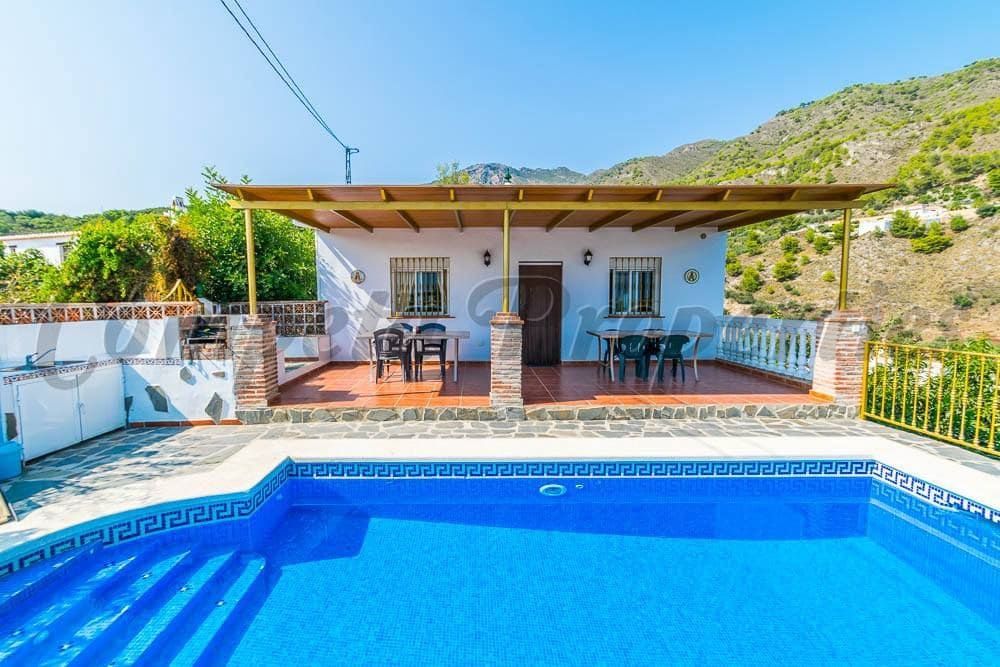 2 sovrum Finca/Hus på landet för semesterbostäder i Frigiliana med pool garage - 935 € (Ref: 10076057)