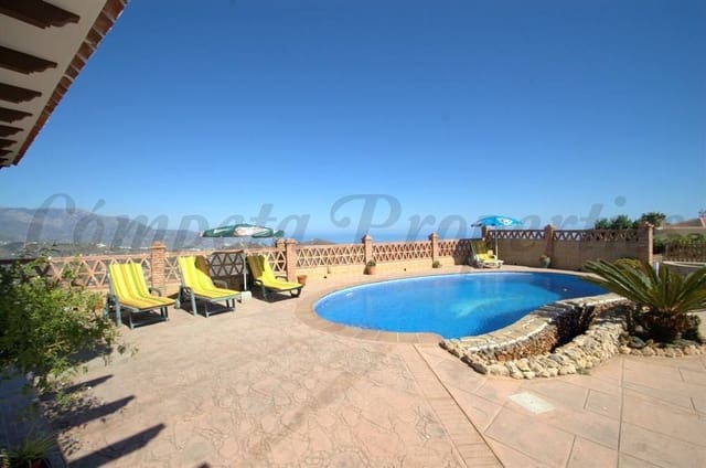 Finca/Maison de Campagne de 4 chambres de location de vacances à Torrox Pueblo, Torrox avec piscine garage - 1 600 € (Ref: 10076060)