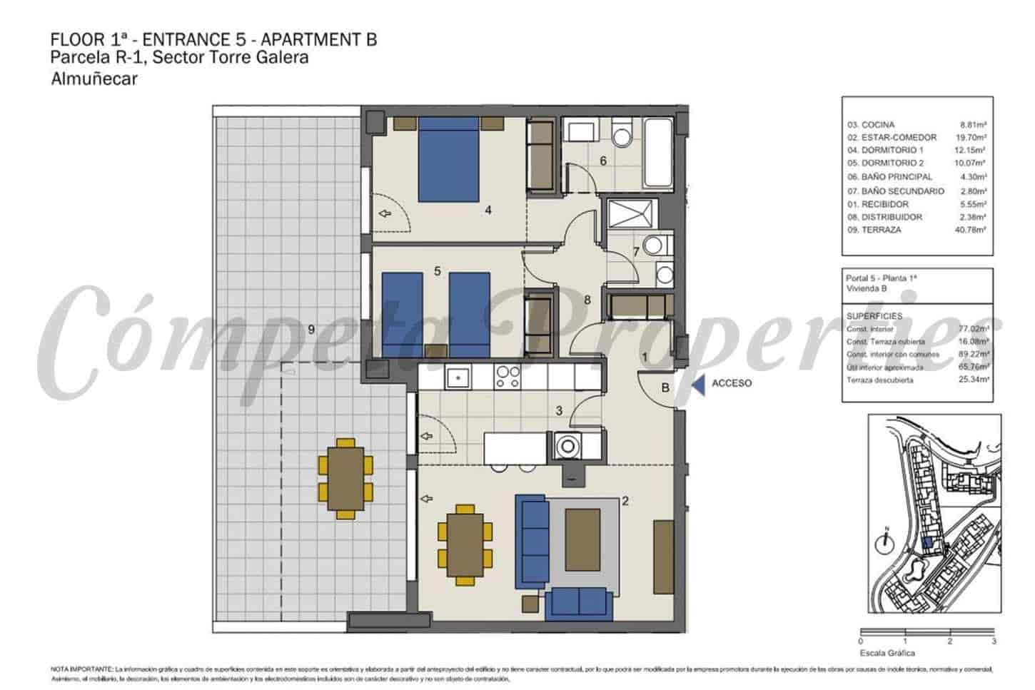 2 slaapkamer Appartement te koop in Almunecar met zwembad garage - € 310.000 (Ref: 10076211)