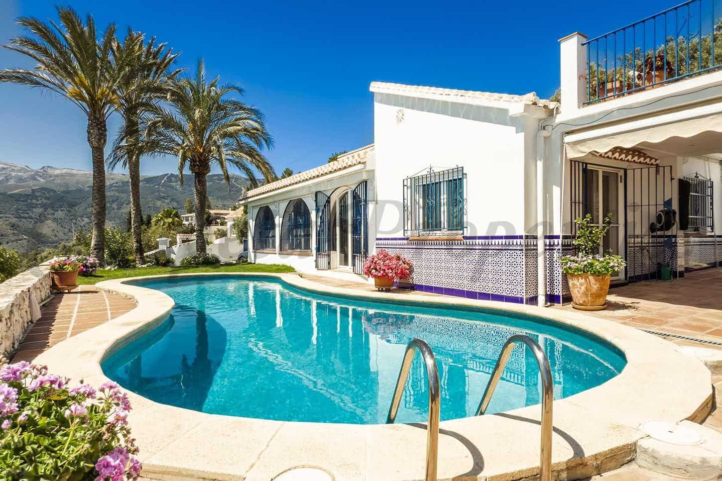 3 makuuhuone Maalaistalo lomavuokrausta paikassa Competa mukana uima-altaan - 2 100 € (Ref: 10076212)