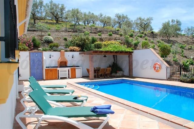 Finca/Maison de Campagne de 3 chambres de location de vacances à Cómpeta avec piscine - 1 655 € (Ref: 10076214)