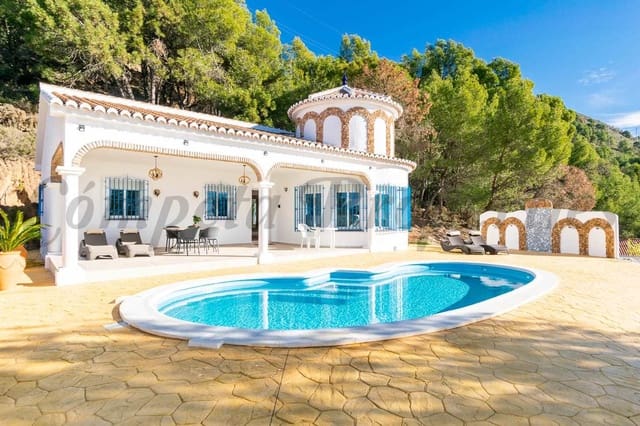Finca/Maison de Campagne de 2 chambres de location de vacances à Cómpeta avec piscine - 2 030 € (Ref: 10076219)