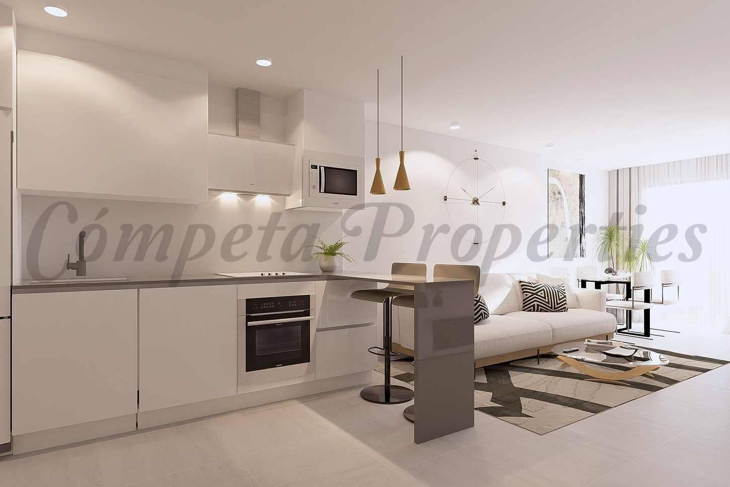 Apartamento de 2 habitaciones en Cómpeta en venta con piscina garaje - 168.000 € (Ref: 10076226)
