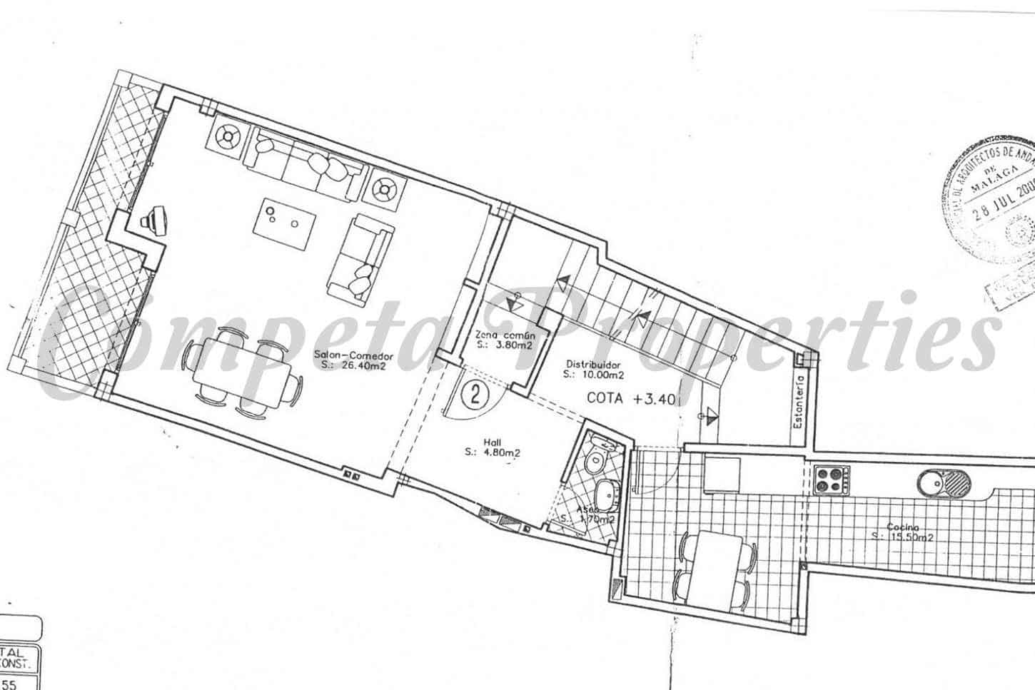 Apartamento de 2 habitaciones en Nerja en venta - 389.000 € (Ref: 10076424)