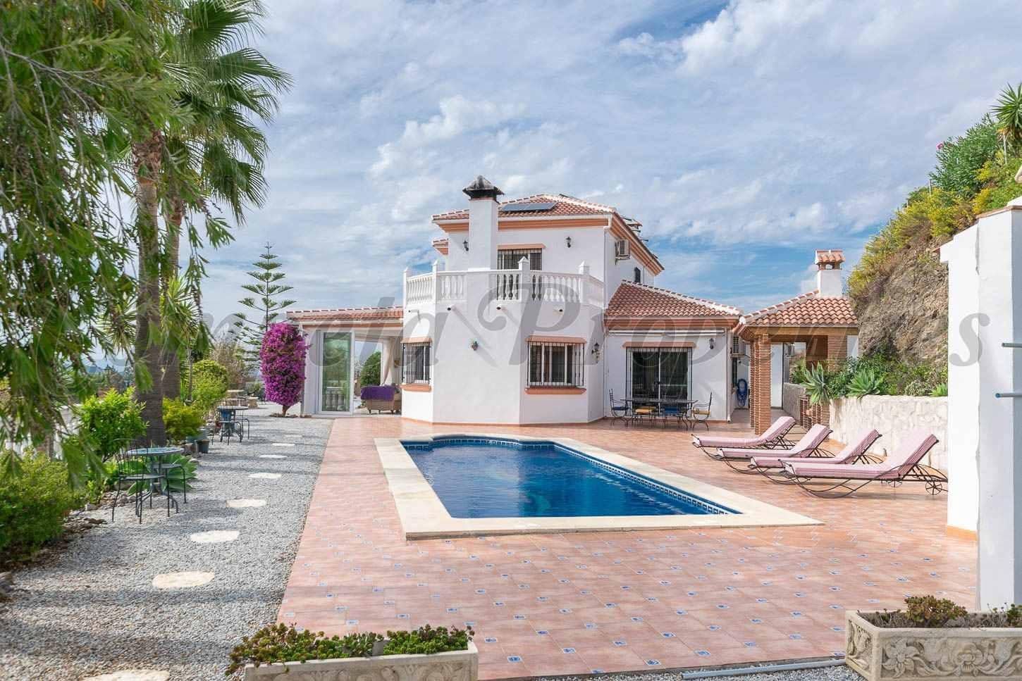 Finca/Casa Rural de 5 habitaciones en Cómpeta en venta con piscina - 790.000 € (Ref: 10136039)