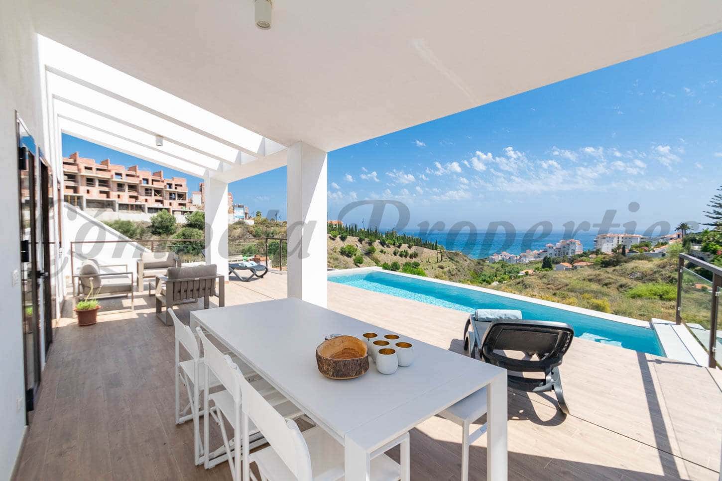 2 quarto Moradia para arrendamento para férias em Torrox-Costa com piscina - 1 690 € (Ref: 6131621)