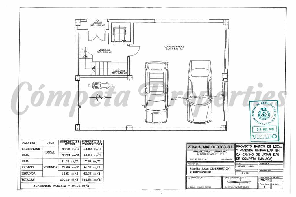 Casa de 3 habitaciones en Cómpeta en venta - 138.000 € (Ref: 6225072)