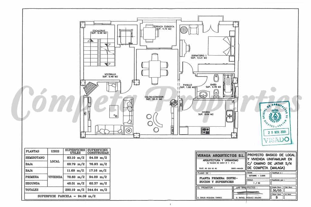 Casa de 3 habitaciones en Cómpeta en venta - 138.000 € (Ref: 6225072)