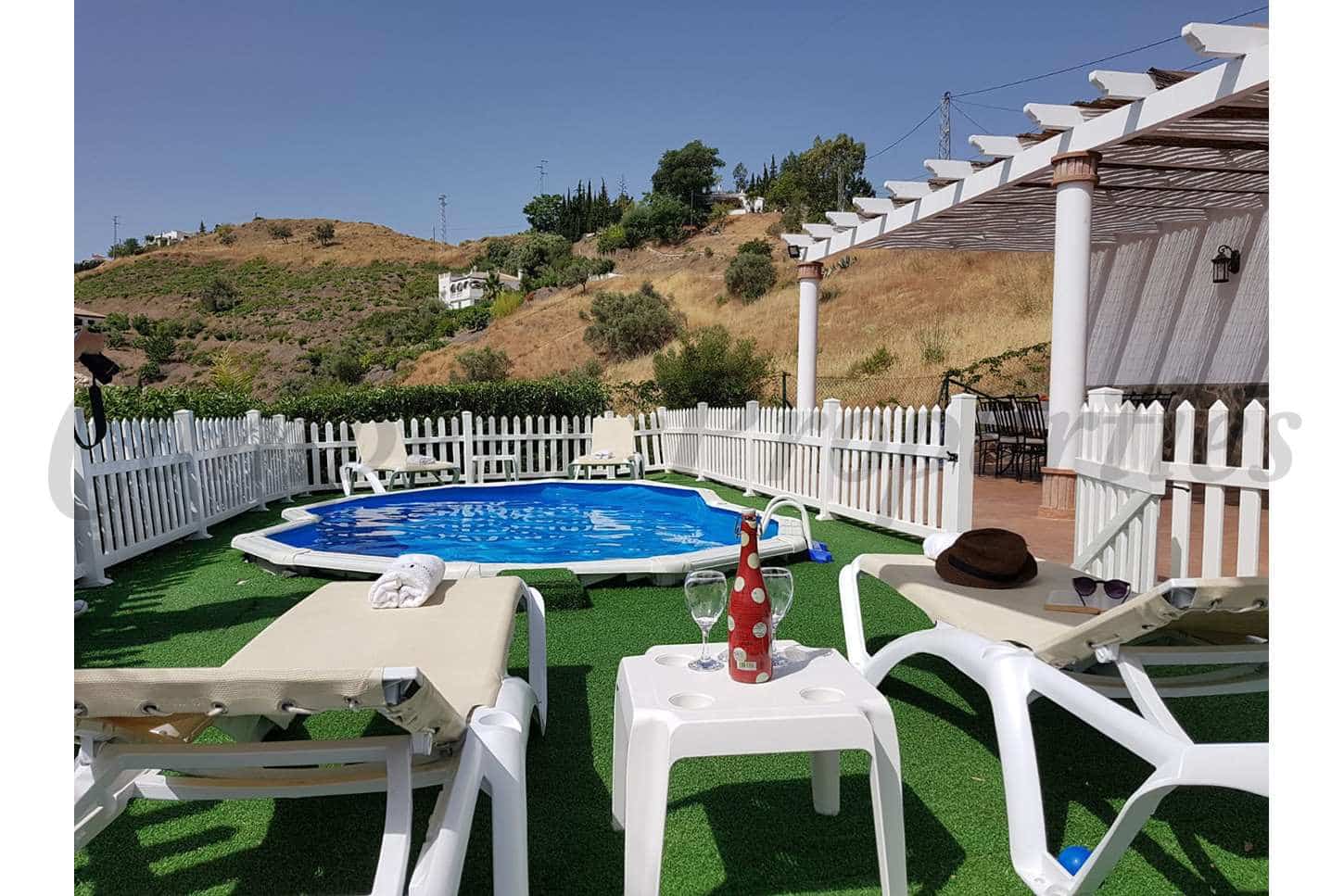 3 camera da letto Villa da affittare in Competa con piscina - 1.200 € (Rif: 7380543)