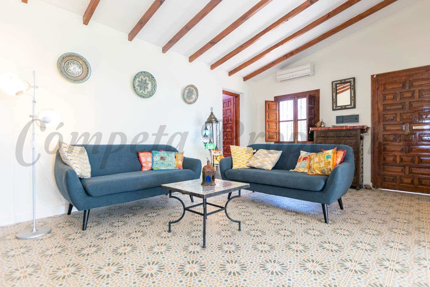 3 camera da letto Villa da affitare come casa vacanza in Competa con piscina - 800 € (Rif: 7517185)