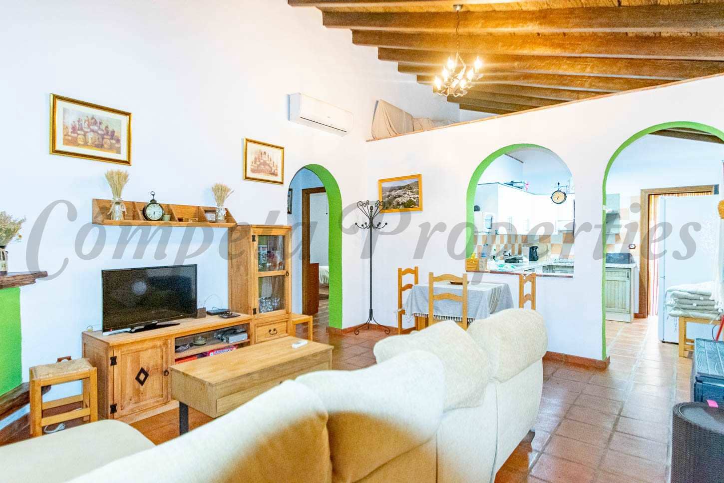 2 soveværelse Finca/Landehus til leje i Competa med swimmingpool garage - € 1.200 (Ref: 8227174)