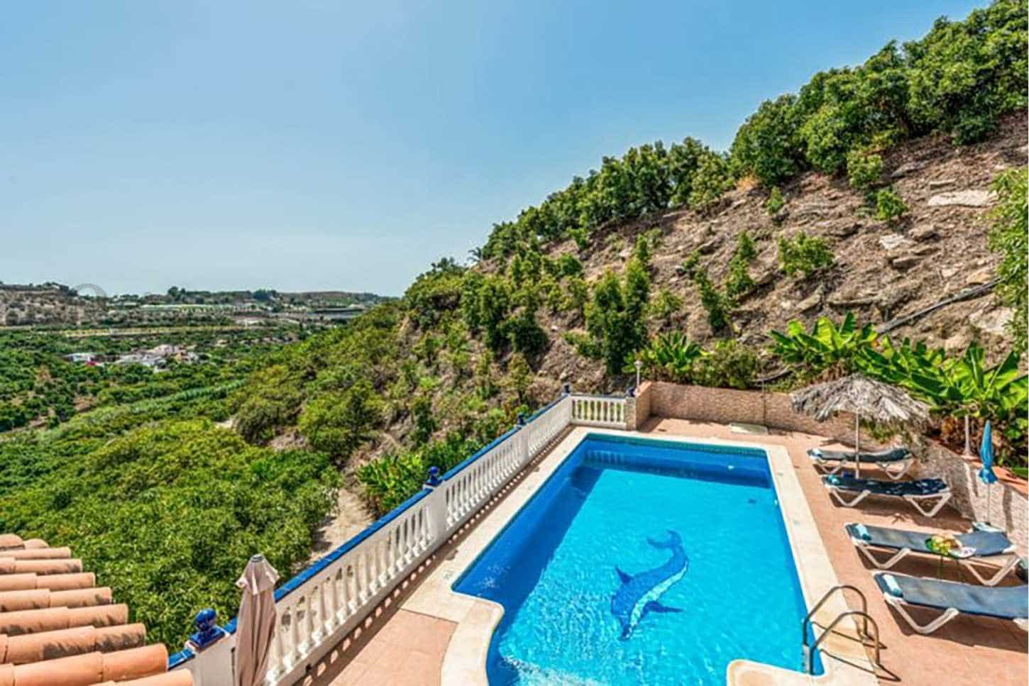 4 camera da letto Finca/Casa di Campagna da affittare in Nerja con piscina - 1.600 € (Rif: 8640358)