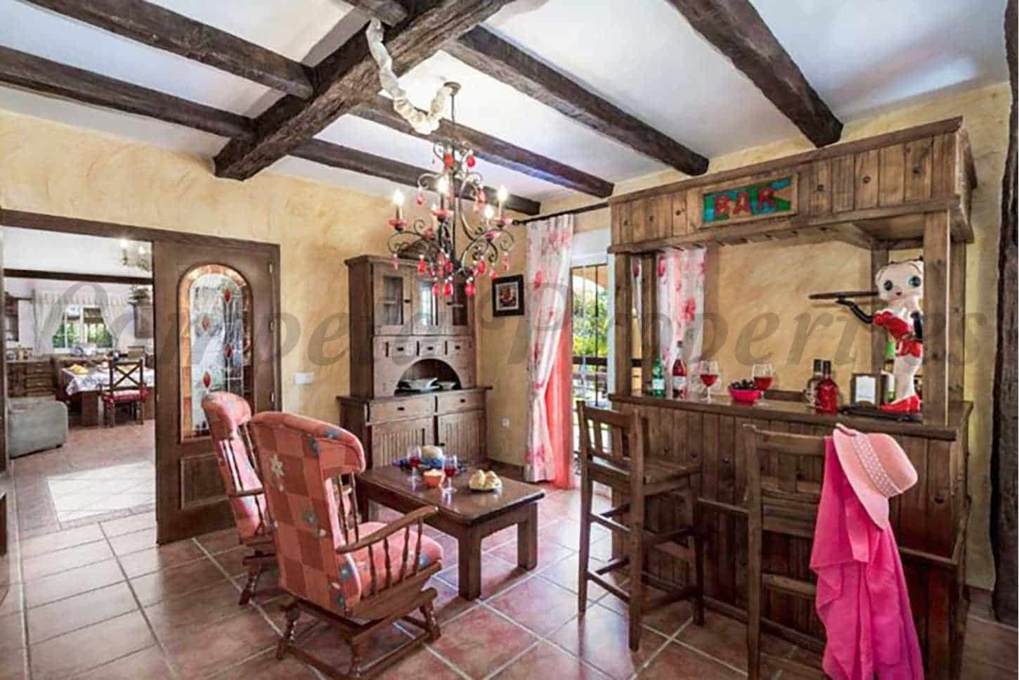 4 soveværelse Finca/Landehus til leje i Nerja med swimmingpool - € 2.100 (Ref: 8643883)