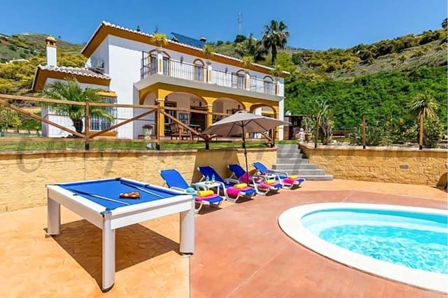 4 soveværelse Finca/Landehus til leje i Nerja med swimmingpool - € 2.100 (Ref: 8643883)