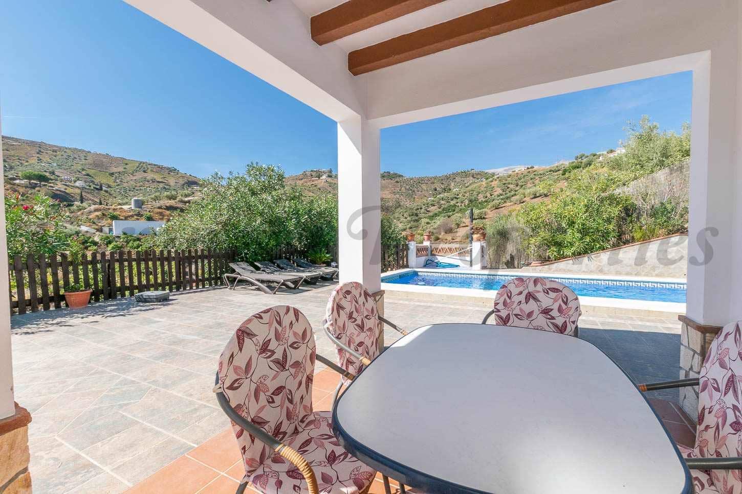 3 Zimmer Villa zu vermieten in Canillas de Albaida mit Pool - 1.700 € (Ref: 8718190)