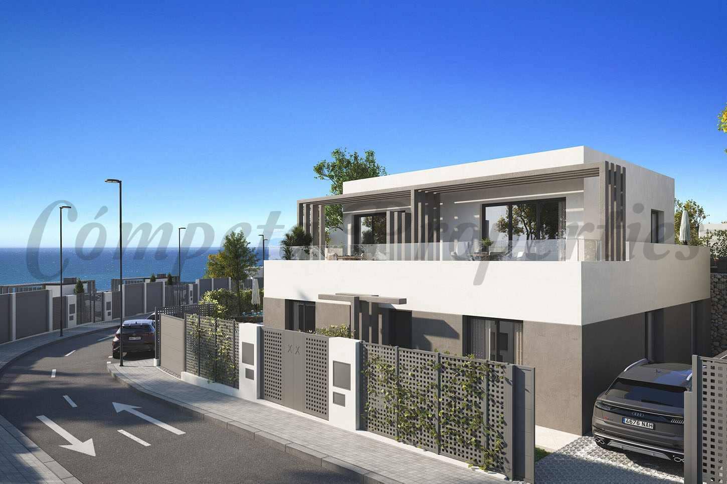 3 soveværelse Byhus til salg i Torrox-Costa med swimmingpool garage - € 388.000 (Ref: 9095716)