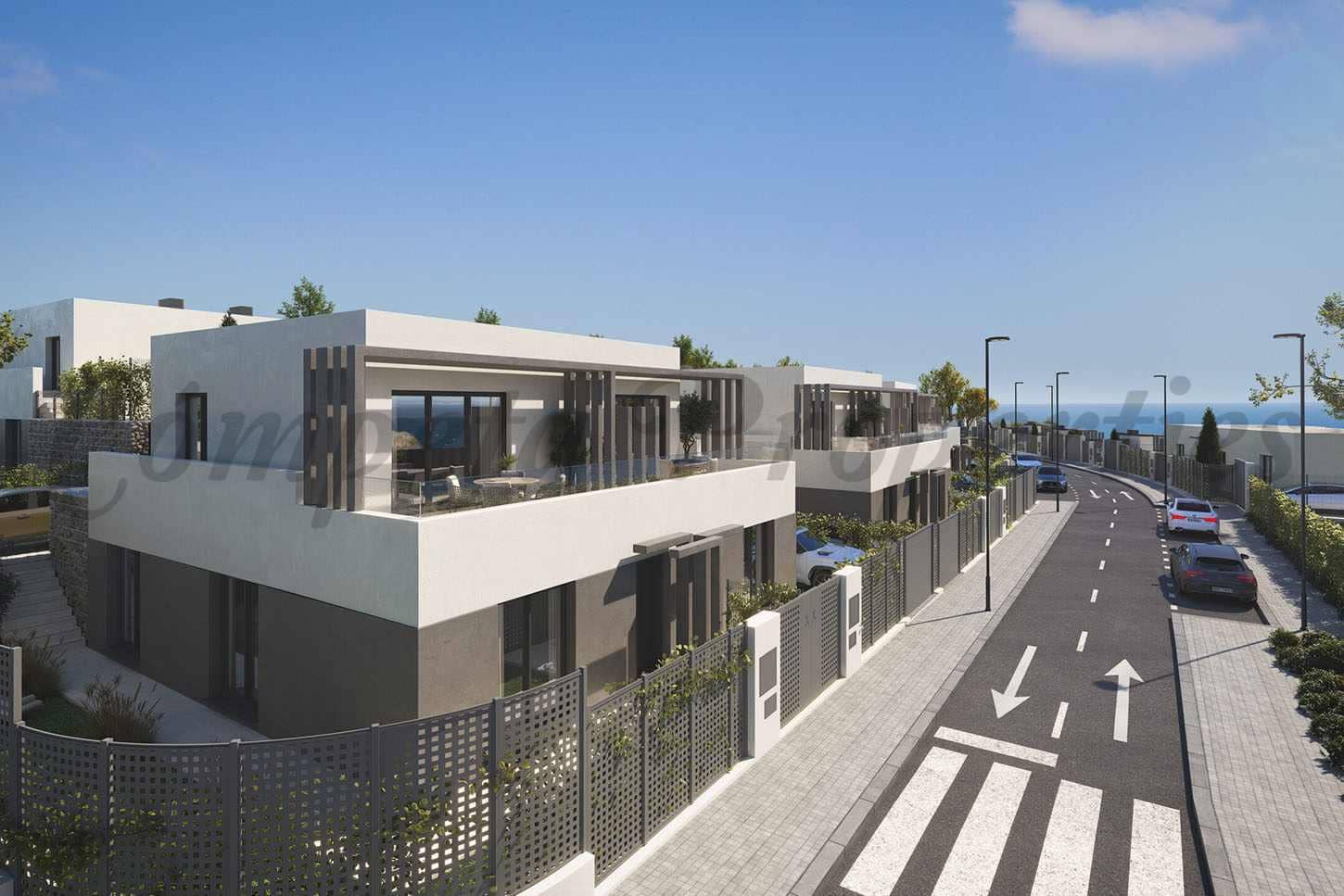 3 soveværelse Byhus til salg i Torrox-Costa med swimmingpool garage - € 388.000 (Ref: 9095716)