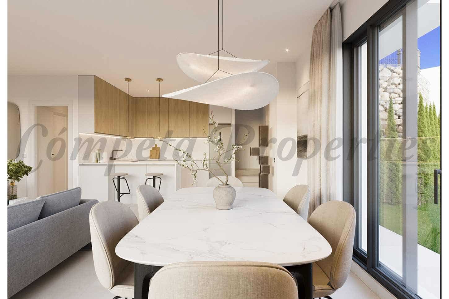 3 soveværelse Byhus til salg i Torrox-Costa med swimmingpool garage - € 388.000 (Ref: 9095716)