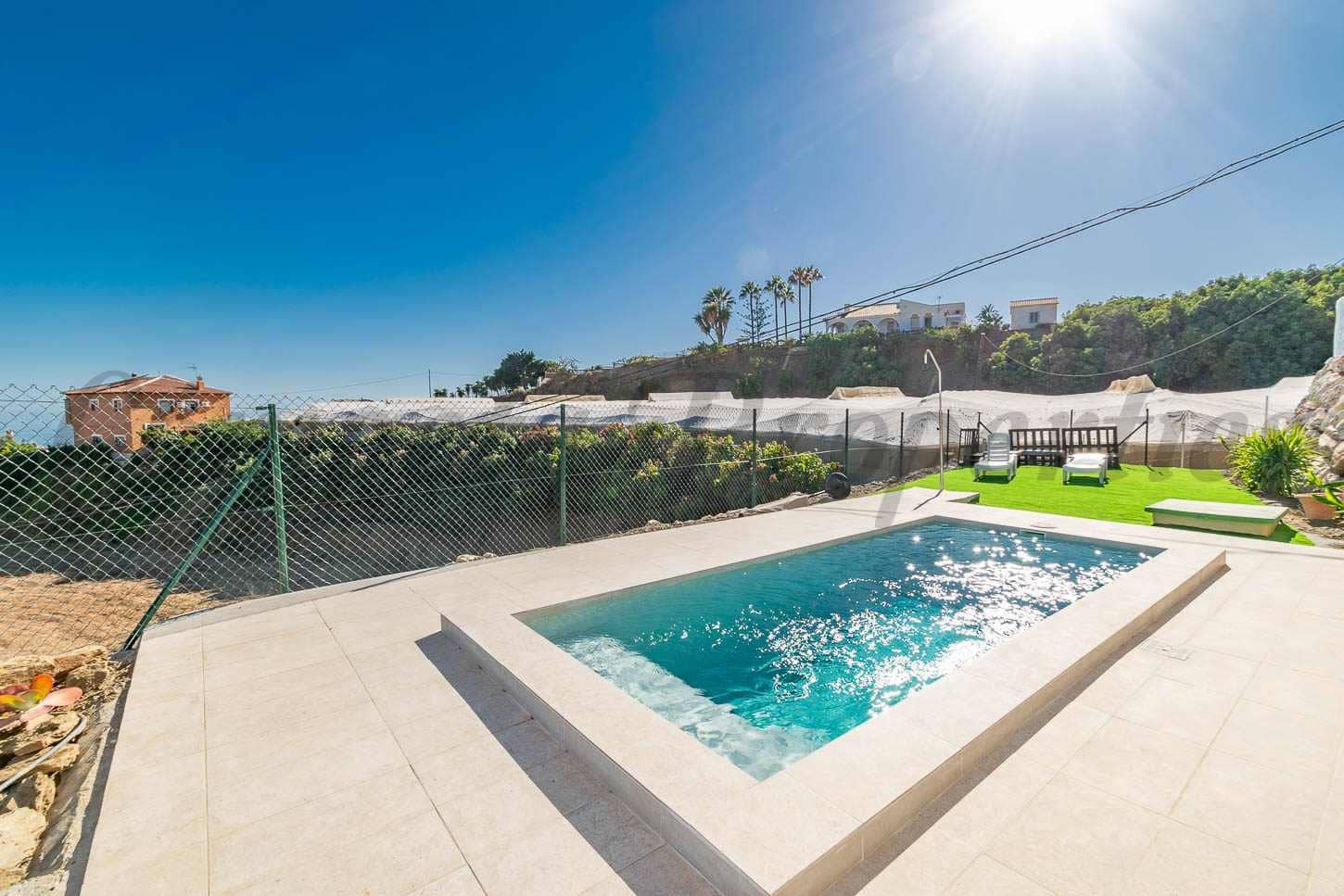 3 sovrum Finca/Hus på landet att hyra i Algarrobo Costa med pool garage - 1 500 € (Ref: 9208673)