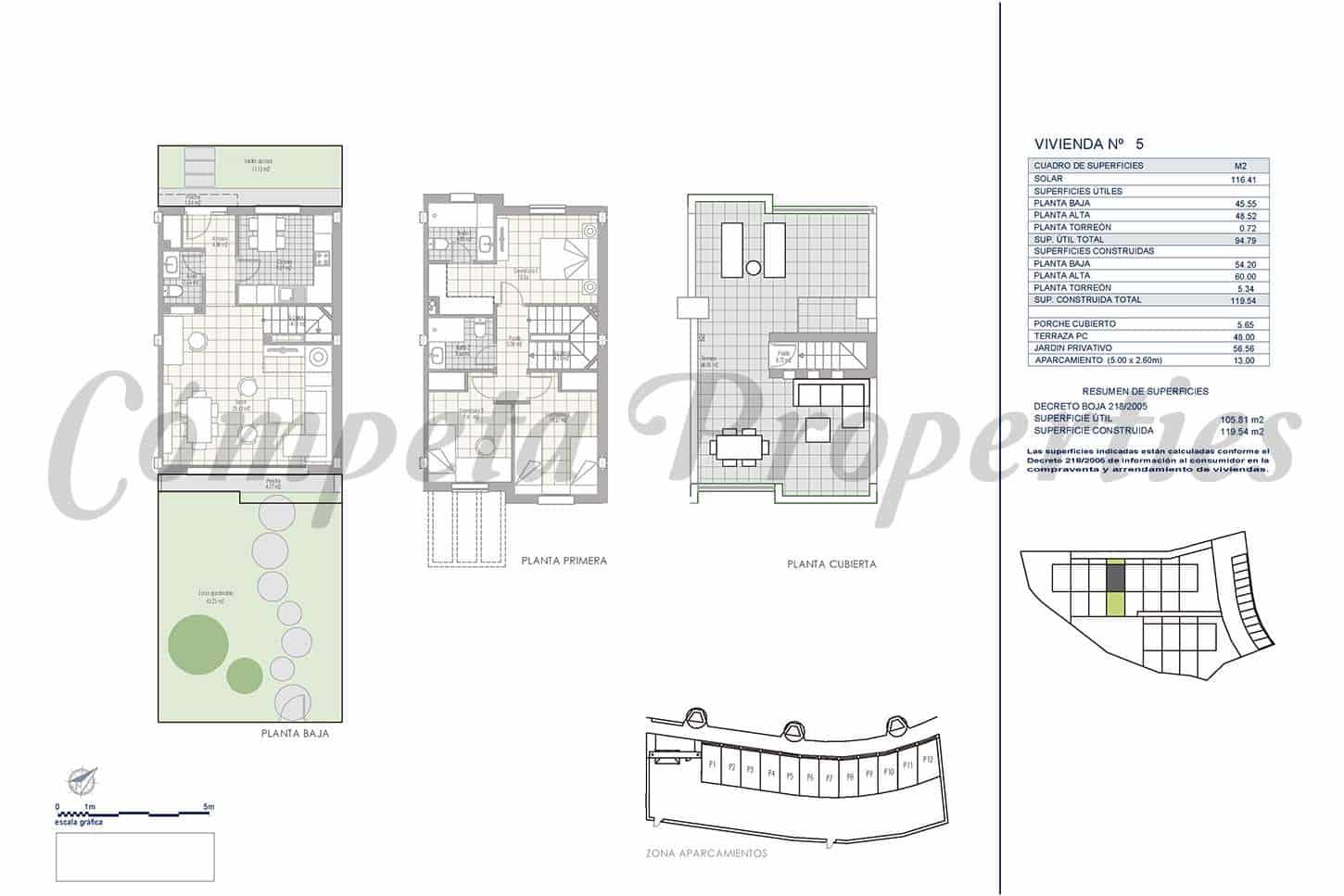 3 soverom Hus til salgs i Torre del Mar med svømmebasseng garasje - € 445 000 (Ref: 9235213)