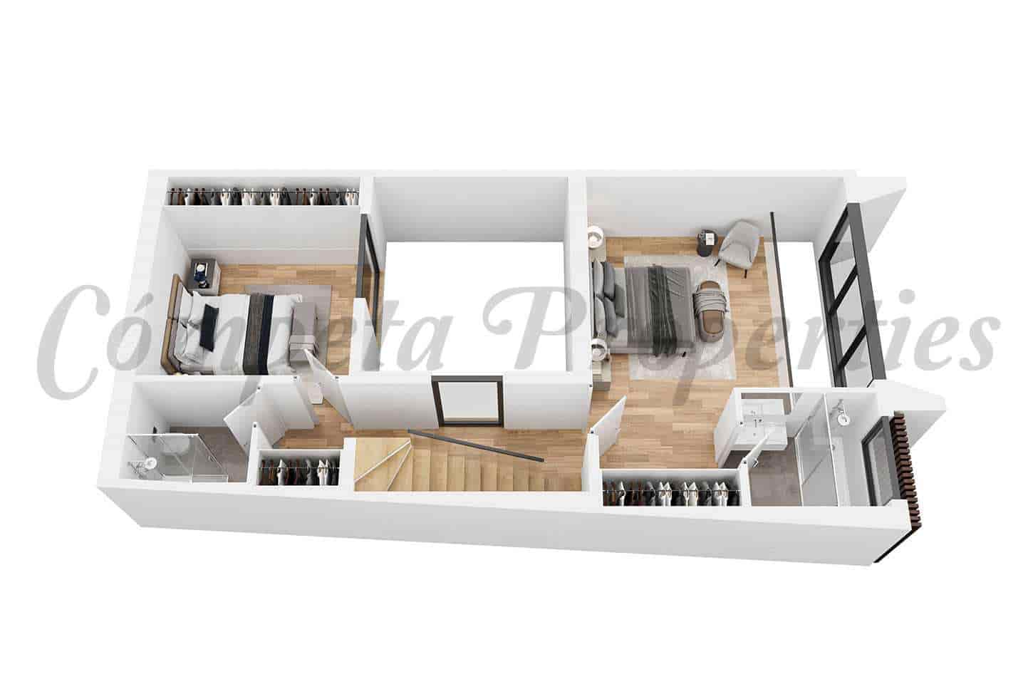 3 soverom Rekkehus til salgs i Torrox-Costa med svømmebasseng garasje - € 555 000 (Ref: 9360762)