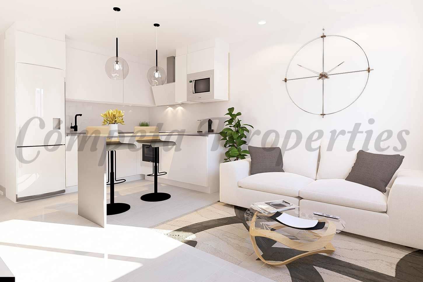 1 bedroom Apartment for sale in Competa with pool - € 138,000 (Ref: 9399664)