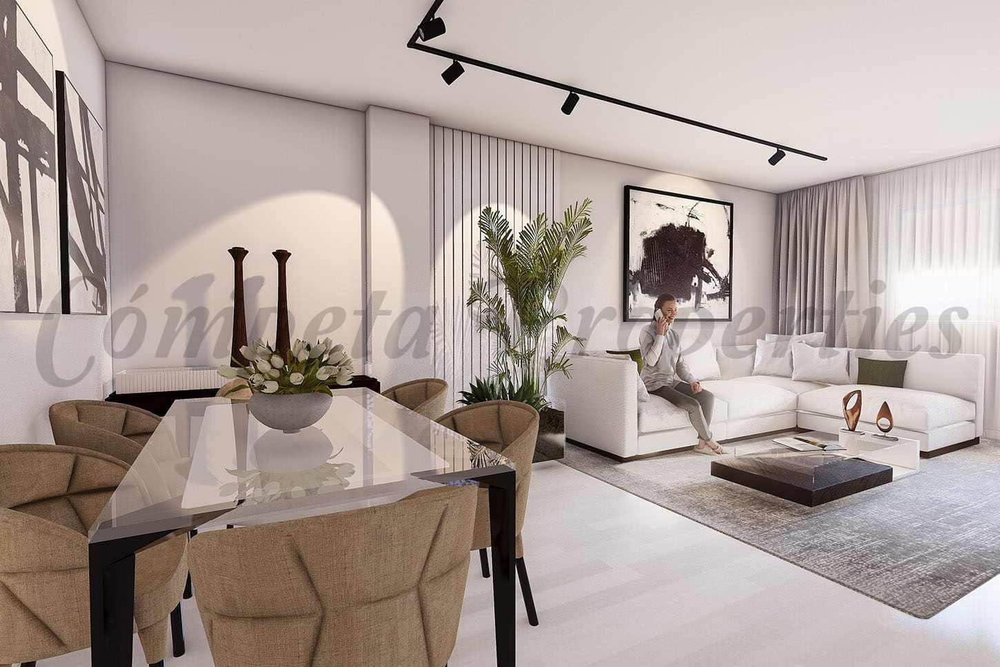 3 soveværelse Lejlighed til salg i Competa med swimmingpool garage - € 269.000 (Ref: 9399667)