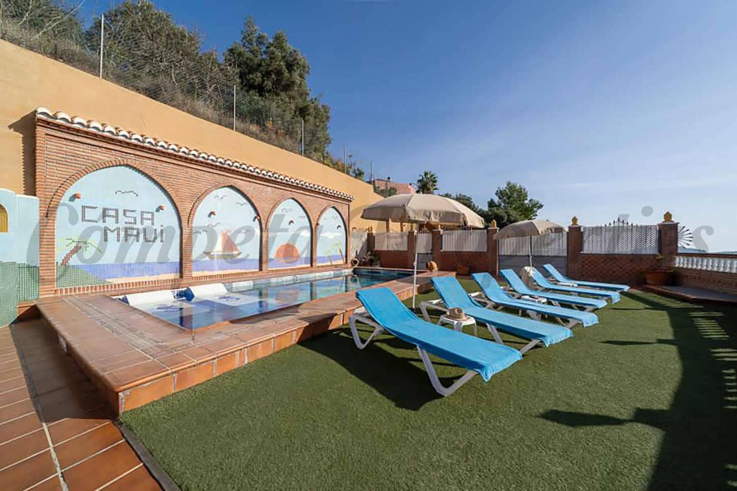 4 camera da letto Finca/Casa di Campagna da affittare in Torrox con piscina garage - 1.700 € (Rif: 9542101)