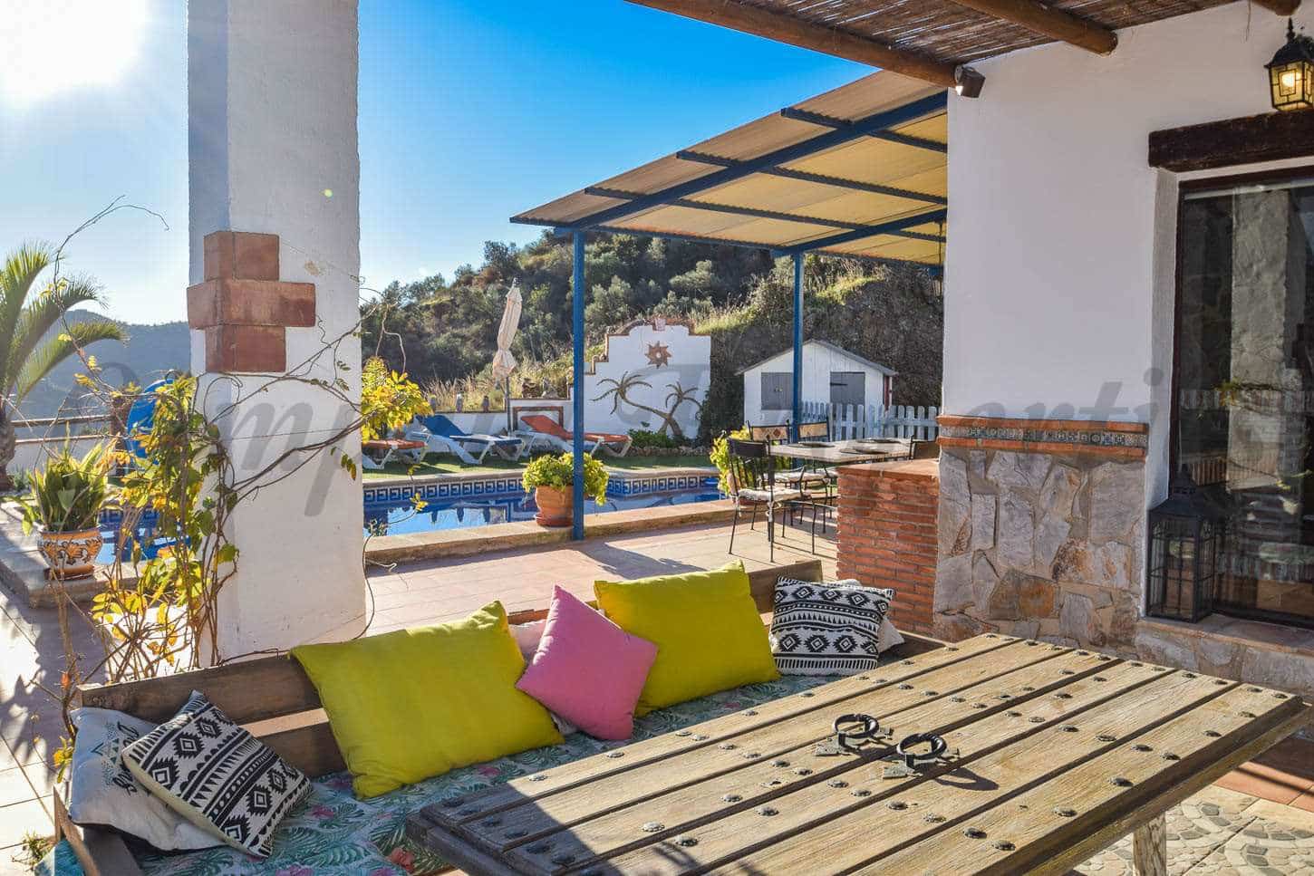 2 bedroom Finca/Country House for rent in Torrox with pool garage - € 950 (Ref: 9632637)