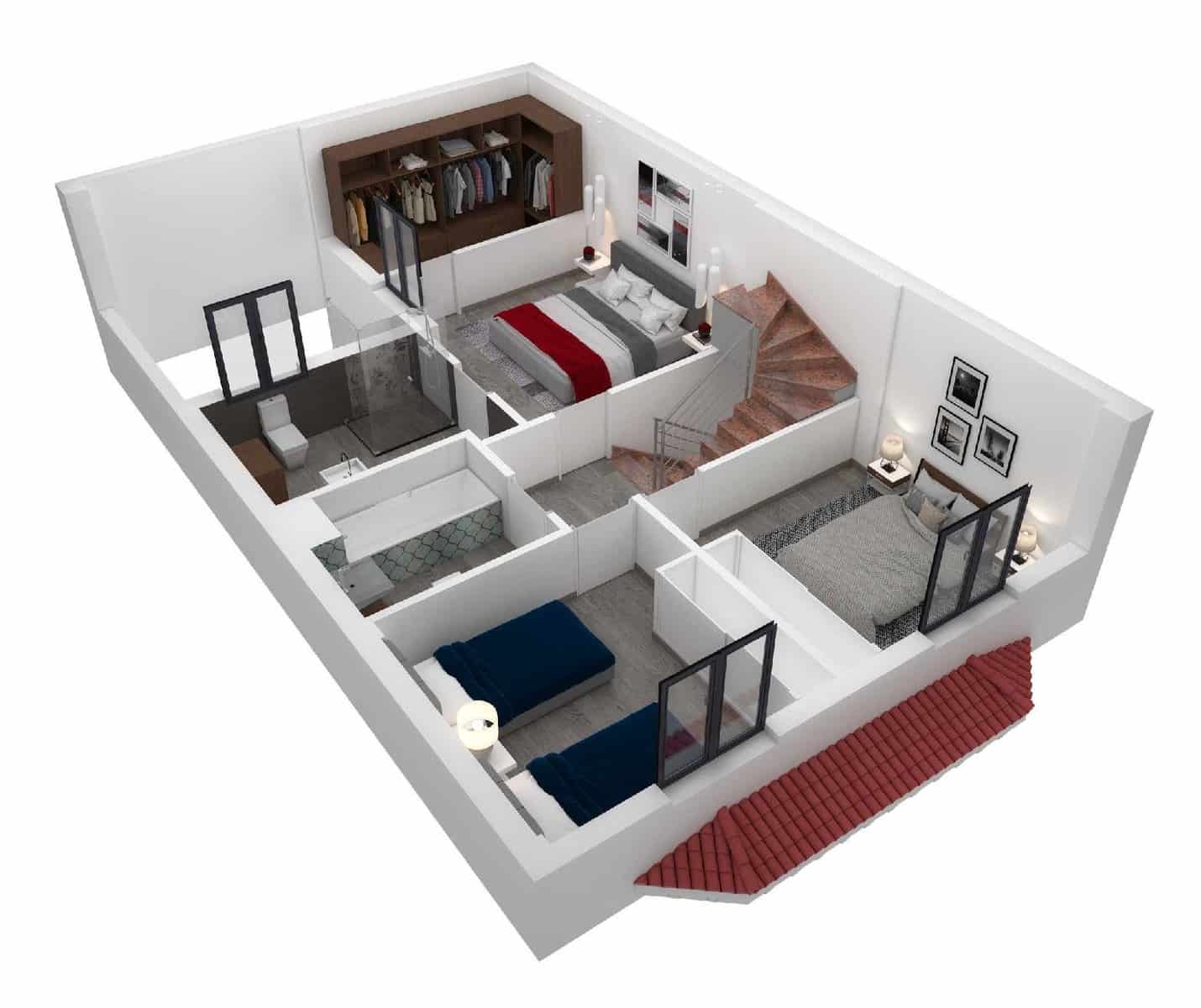 3 soveværelse Byhus til salg i Cuevas de San Marcos - € 164.000 (Ref: 8944977)