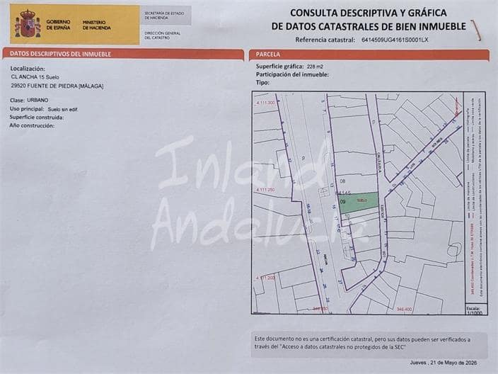 Bouwgrond te koop in Fuente de Piedra - € 59.950 (Ref: 9866384)