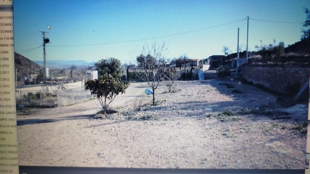 Mark till salu i Hondón de las Nieves - 60 000 € (Ref: 9313038)