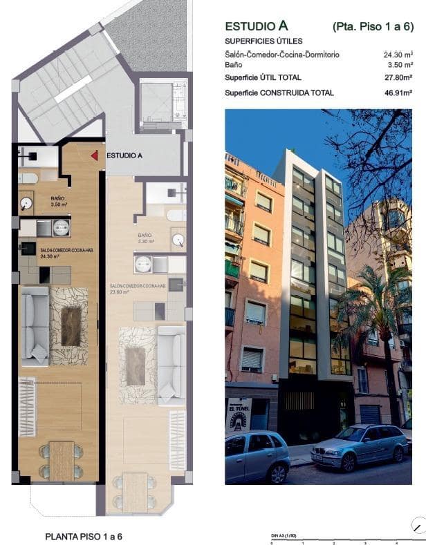 1 sovrum Vind till salu i Elche / Elx - 99 999 € (Ref: 9338443)