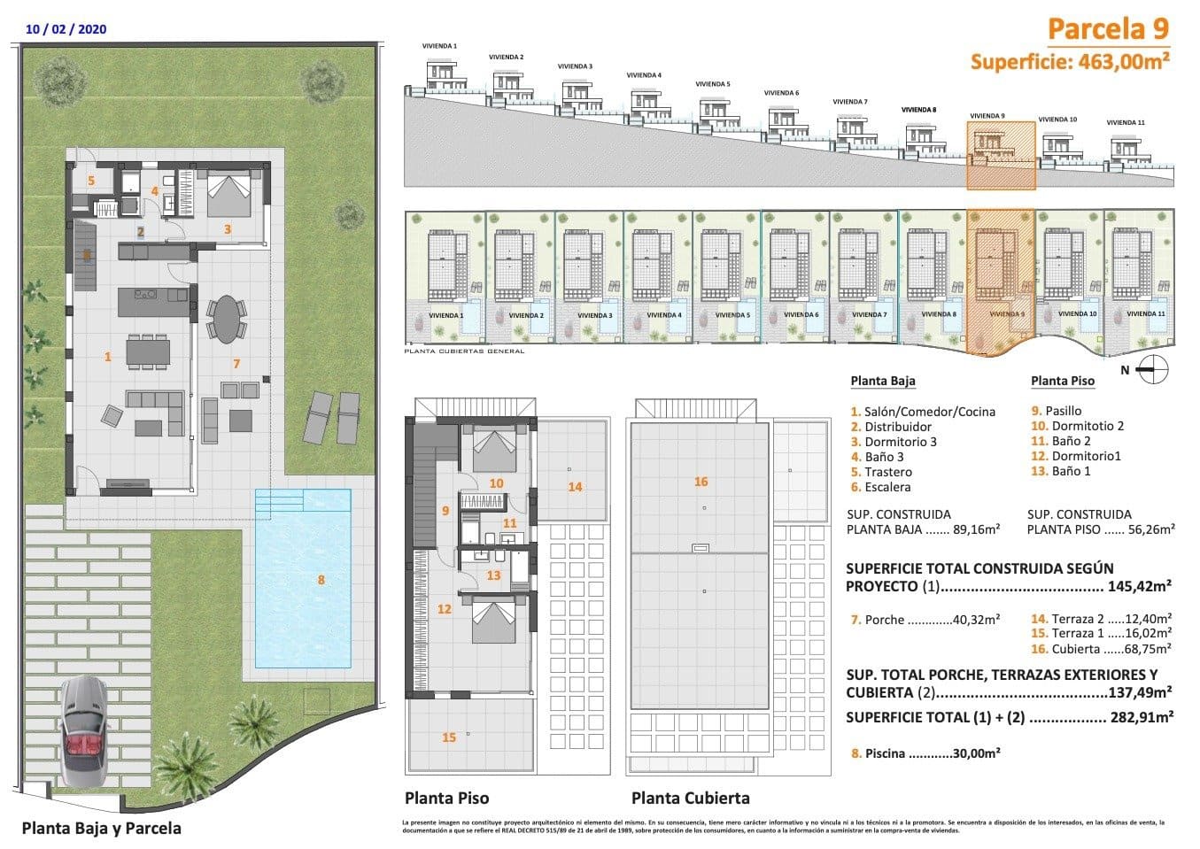 Chalet de 3 habitaciones en Finestrat en venta con piscina - 850.000 € (Ref: 6459696)