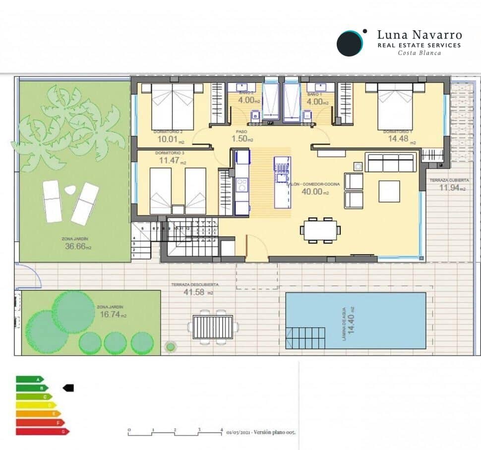 3 camera da letto Villa in vendita in Polop con piscina - 472.000 € (Rif: 6459708)