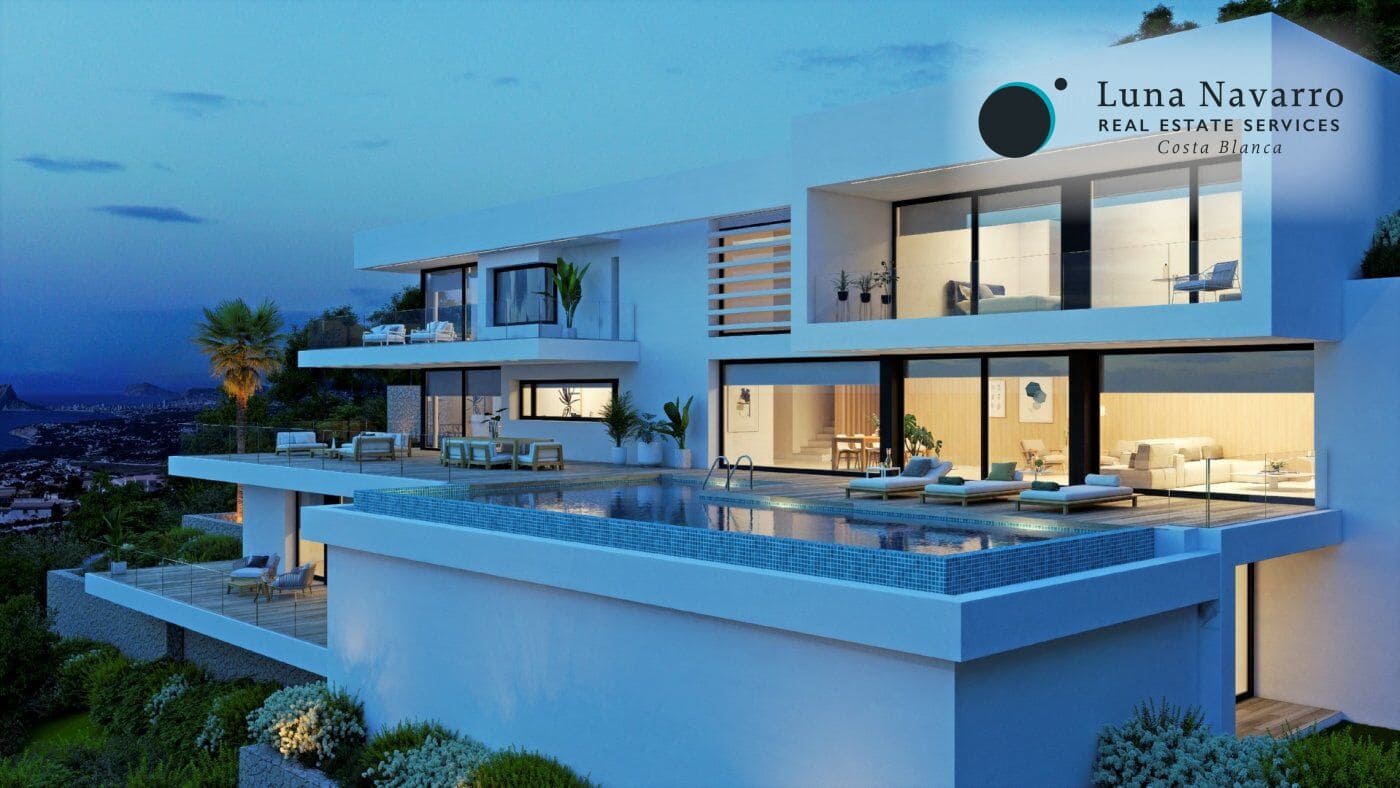 5 sypialnia Willa na sprzedaż w Cumbre del Sol z basenem garażem - 5 428 000 € (Ref: 7016819)