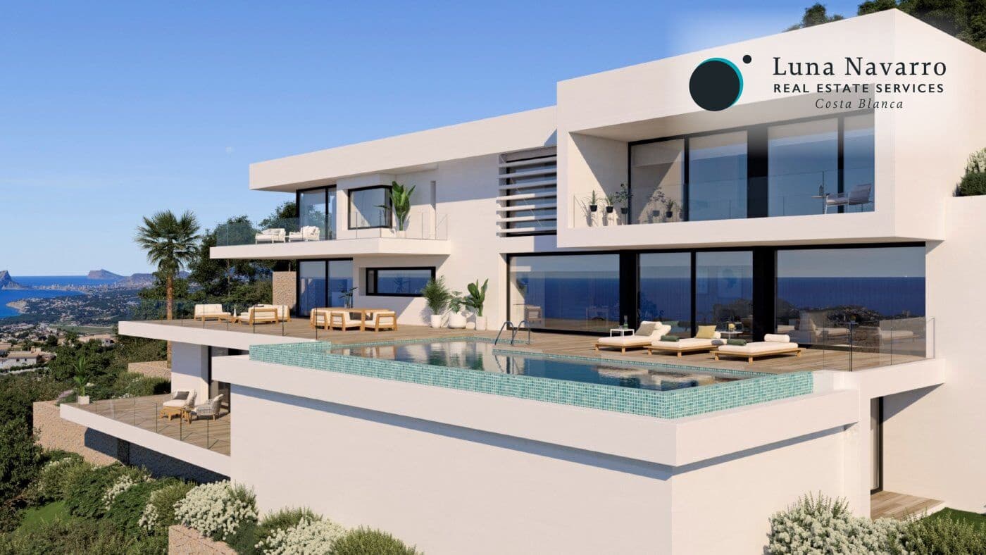 5 sypialnia Willa na sprzedaż w Cumbre del Sol z basenem garażem - 5 428 000 € (Ref: 7016819)