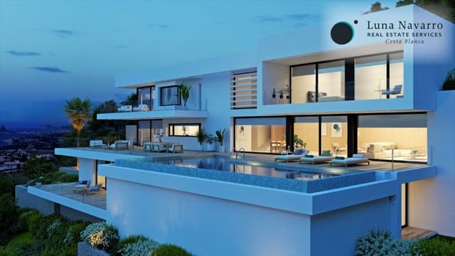 5 sypialnia Willa na sprzedaż w Cumbre del Sol, Benitachell / Benitatxell z basenem garażem - 5 428 000 € (Ref: 7016819)