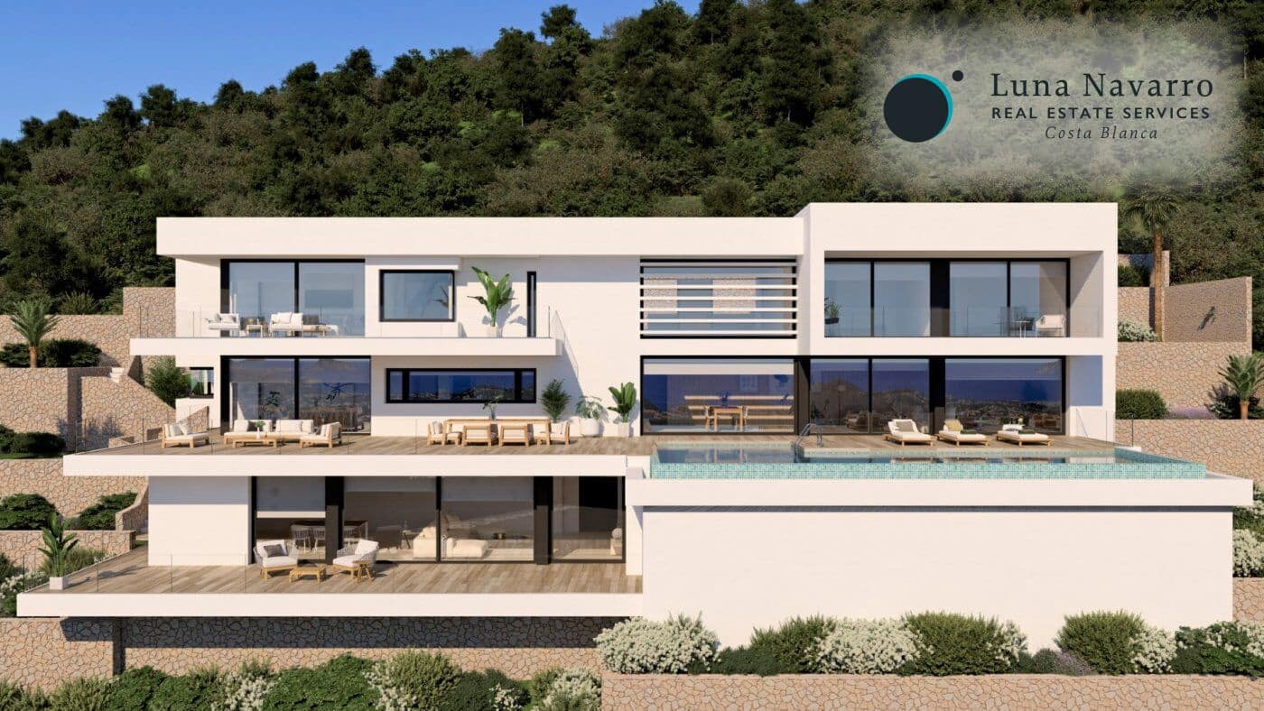 5 sypialnia Willa na sprzedaż w Cumbre del Sol z basenem garażem - 5 428 000 € (Ref: 7016819)