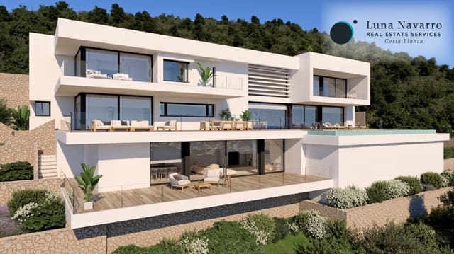 5 sypialnia Willa na sprzedaż w Cumbre del Sol, Benitachell / Benitatxell z basenem garażem - 5 428 000 € (Ref: 7016819)