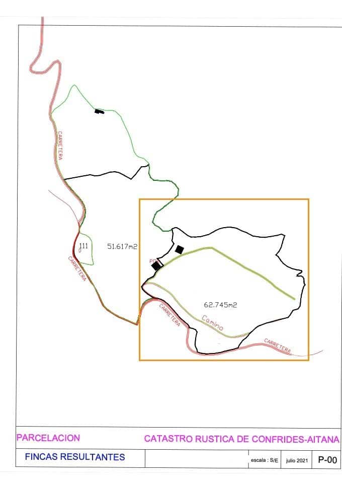 2 sovrum Finca/Hus på landet till salu i Confrides med garage - 373 000 € (Ref: 7164495)