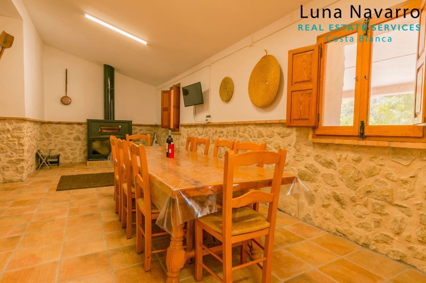 2 sovrum Finca/Hus på landet till salu i Confrides med garage - 373 000 € (Ref: 7164495)