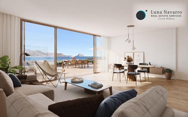 2 soveværelse Lejlighed til salg i Albir, Alfaz del Pi / L'Alfàs del Pi med swimmingpool garage - € 630.000 (Ref: 8167439)